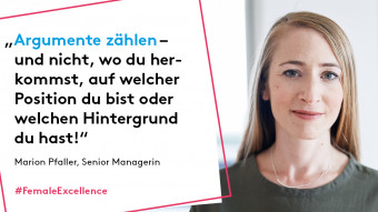 Marion Pfaller, Senior Managerin