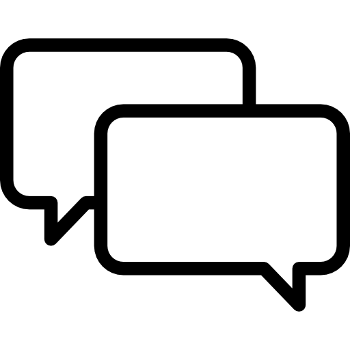 speech bubbles icon