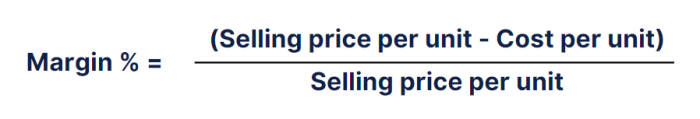 Margin Calculation